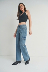 Quần jean cargo ống suông JU.ST USA bigsize
