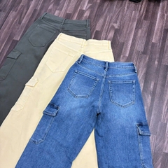 Quần jean cargo ống suông JU.ST USA bigsize