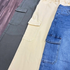 Quần jean cargo ống suông JU.ST USA bigsize