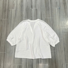 Áo cổ V nút primark tay phồng bigsize xuất xịn