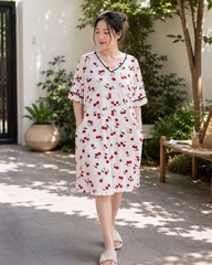 Đầm mặc nhà Simply vera bigsize thun co giãn thoáng mát(VERADN)