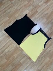 Áo balo cổ yếm bigsize old thun gân co giãn xuất xịn