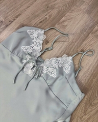 Áo dây lụa monteau bigsize xuất xịn