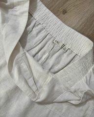 Quần short linen Cato bigsize lưng thun(catoqslinen)