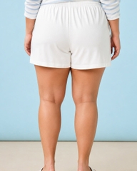 Quần short linen Cato bigsize lưng thun(catoqslinen)