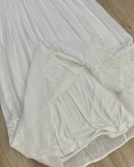 Đầm  phối ren cato trắng maxi bigsize(catodpr)