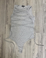 Bodysuit phối dây đan chéo F@shion Nova