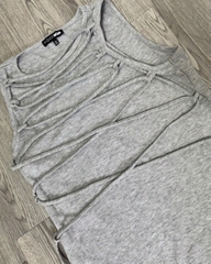 Bodysuit phối dây đan chéo F@shion Nova