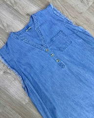 Đầm jean CATO xuất xịn bigsize.(catodctn)