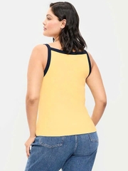 Áo balo cổ yếm bigsize old thun gân co giãn xuất xịn