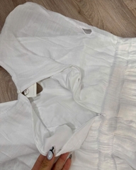 Đầm  phối ren cato trắng maxi bigsize(catodpr)