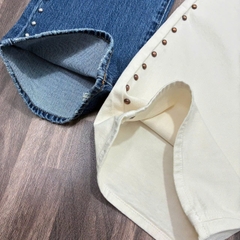 Quần jean suông đính jbd bigsize
