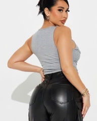 Bodysuit phối dây đan chéo F@shion Nova