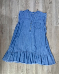 Đầm jean CATO xuất xịn bigsize.(catodctn)
