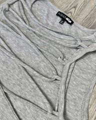 Bodysuit phối dây đan chéo F@shion Nova