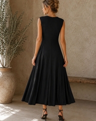 Đầm midi xoài thun ladong mng bigsize(mngdn1b)
