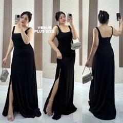Đầm tiệc Birdy 2 dây maxi xẻ tà  bigsize