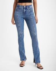 Quần Jeans Exp Skinny Mid rise medium wash xuất xịn (A4)