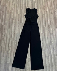 Jumpsuit xoài mng nhún eo 1 bên xuất xịn bigsize(mngjctn)