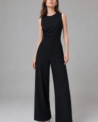 Jumpsuit xoài mng nhún eo 1 bên xuất xịn bigsize(mngjctn)