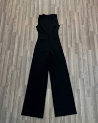 Jumpsuit xoài mng nhún eo 1 bên xuất xịn bigsize(mngjctn)