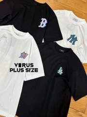 Áo thun MLB unisex xuất xịn bigsize