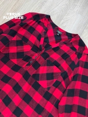 Áo somi caro torrid bigsize vạt bầu
