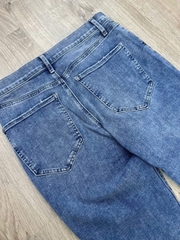 Quần Jeans Exp Skinny Mid rise medium wash xuất xịn (A4)