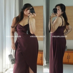 Đầm dây Torrid chéo tà bigsize chất dày dặn