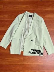 Set Tây River Blazer Mix Quần Loe Bigsize