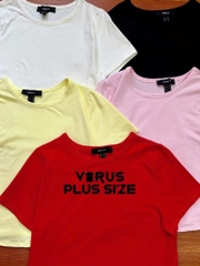 Áo thun tank f21plus cotton xuất xịn bigsize(5499)