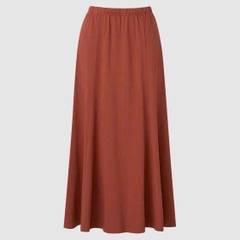 Chân váy un1 lưng thun bigsize cotton thoáng mát che khuyết điểm(hàng cắt tag)