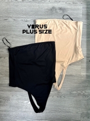 [viruSpluSSize]bodySuit f21 pluS thun mềm mịn bigSize