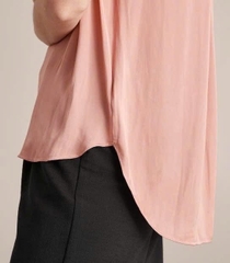 Áo lụa cổ V preview bigsize