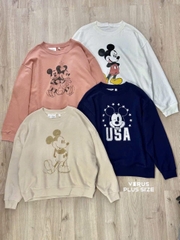 Áo sweater gap disney bigsize xuất xịn