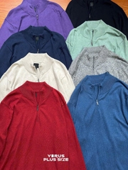 Áo len zip Union bigsize chất mềm mịn co giãn tốt