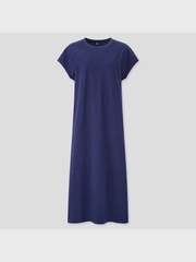 Đầm un1 tay hến suông bigsize