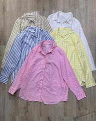 Áo sơ mi Cato oversize xuất xịn