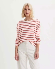 Áo thun giấy L3vis tay dài oversize xuất xịn