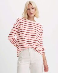 Áo thun giấy L3vis tay dài oversize xuất xịn