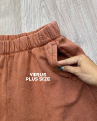 Quần short nỉ NUUD$ xuất xịn bigsize.(nuudsqsnxl)
