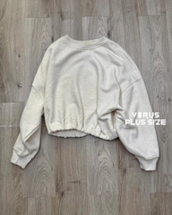 Áo Sweater crop nuuds bigsize
