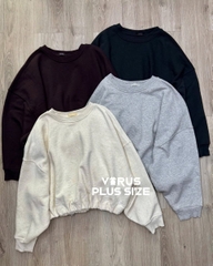 Áo Sweater crop nuuds bigsize