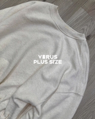 Áo Sweater crop nuuds bigsize