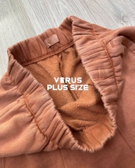 Quần short nỉ NUUD$ xuất xịn bigsize.(nuudsqsnxl)