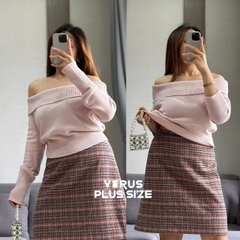 Áo len BP bẹt vai bigsize