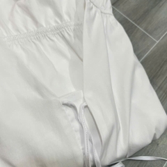 Áo kiểu Primark peplum tay phồng cột dây bigsize