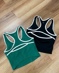 Set bra mix chân váy G@pfit vải thể thao bigsize xuất xịn