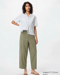 Quần linen un1 suông bigsize(uniqtlinen)