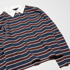 Áo polo sọc un1 cotton thoáng mát bigsize
